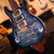 PRS 40th Anniversary Special Semi-Hollow Limited Edition Electric Guitar - Charcoal Blue Burst 7597