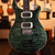 PRS SE Custom 24 Quilt Electric Guitar - Teal Black 1744