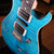 PRS 40th Anniversary CE 24 Special Electric Guitar - Sprayer's Choice Blue Matteo 1818
