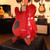 Suhr Oso Electric Guitar - Trans Red 9531