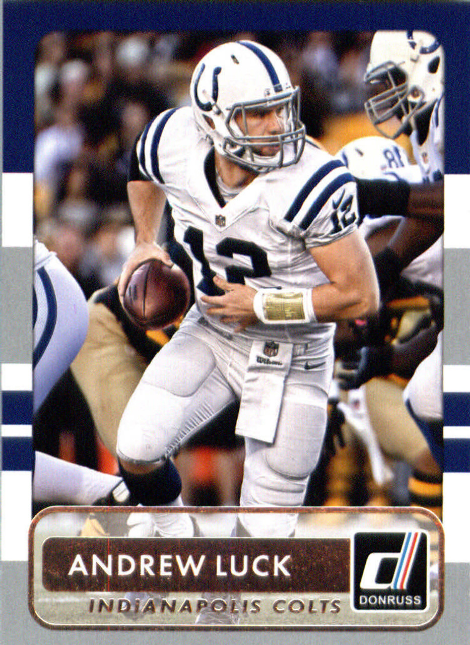 Andrew Luck 10ct Lot of Football Cards