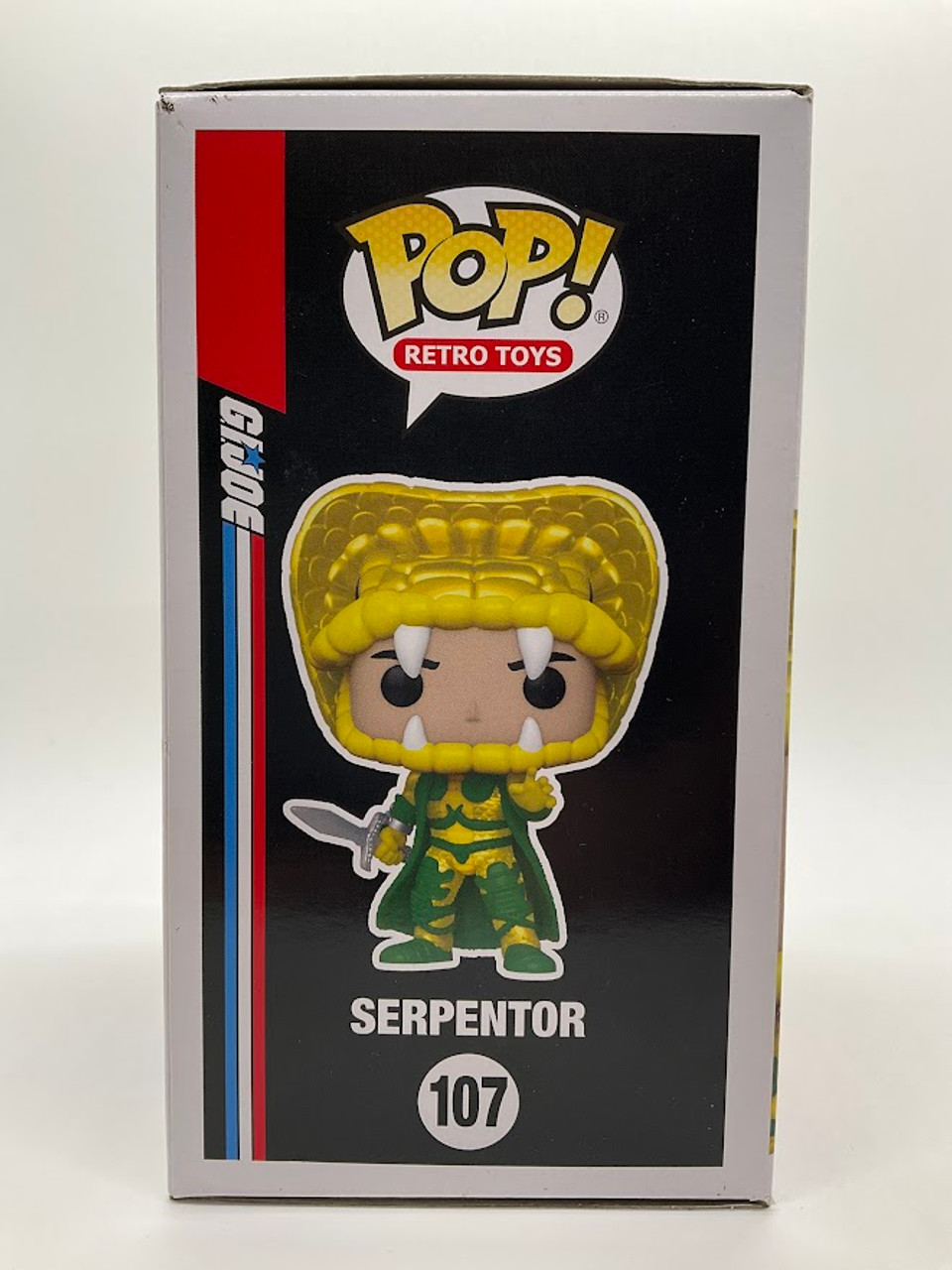 Serpentor Funko Pop! G.I. Joe #107 2022 Summer Convention Exclusive