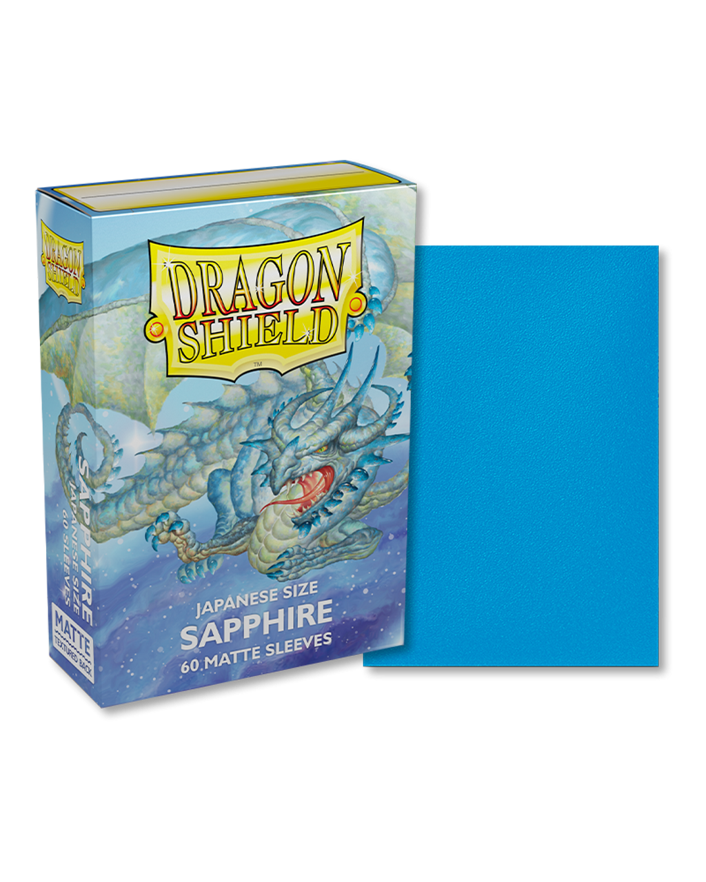 Dragon Shield Japanese Sized Card Sleeves 60ct Matte Sapphire