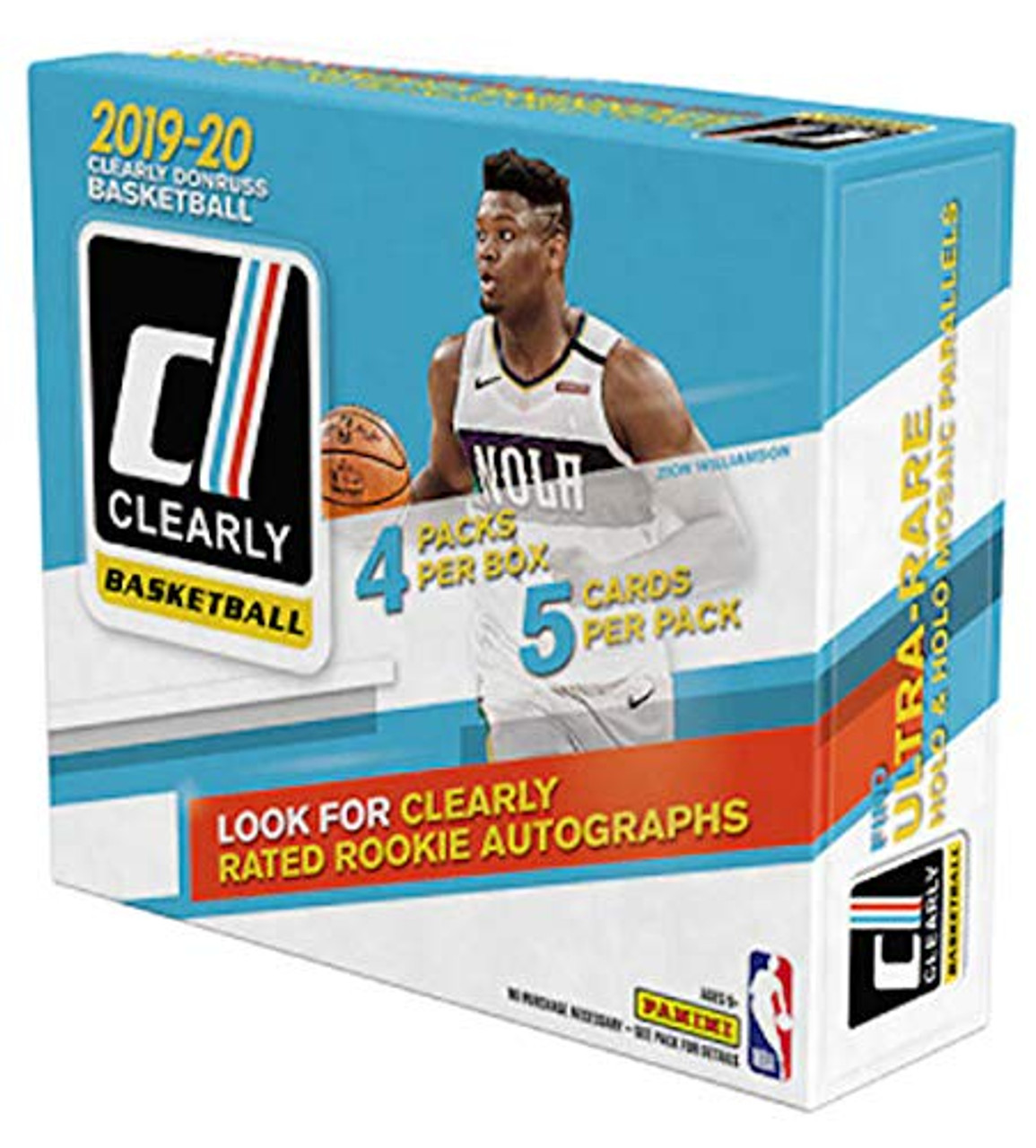 2019-20 Panini Donruss Clearly Basketball Hobby Box