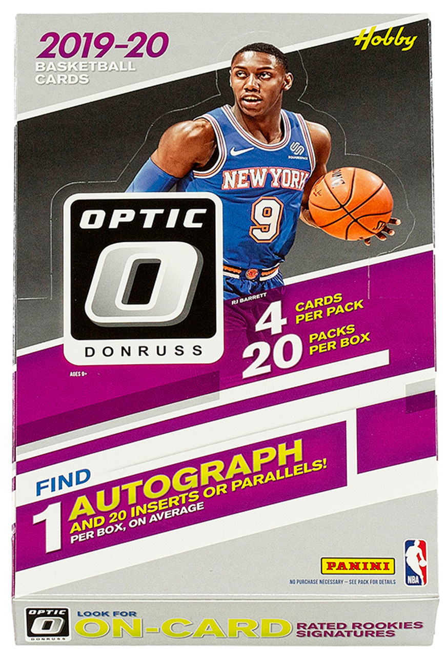 2019-20 Panini Donruss Optic Basketball Hobby Box - Collector