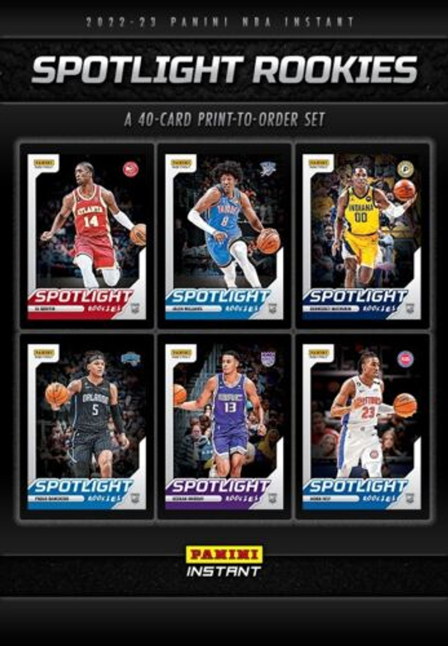 2022-23 NBA Instant Spotlight Rookies Set - Base Set