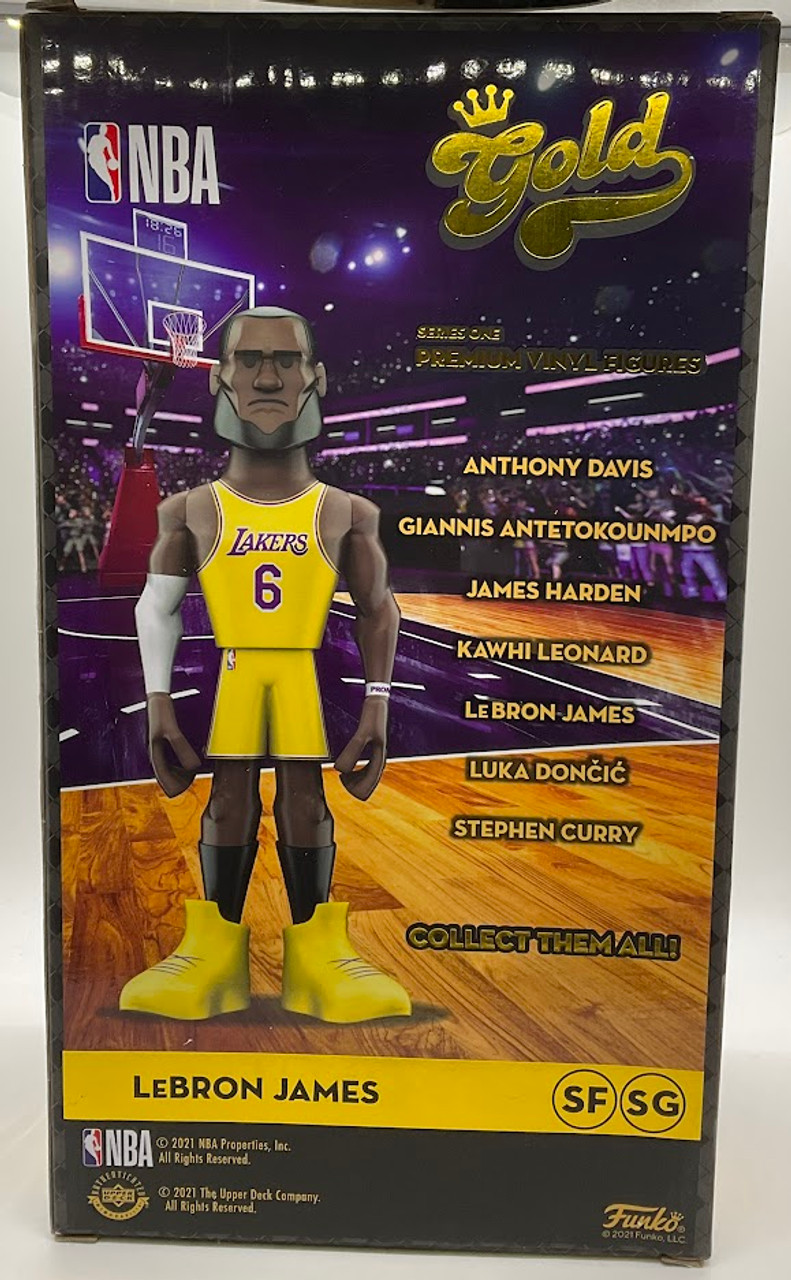 Funko GOLD NBA: Los Angeles Lakers LeBron James 5-In Vinyl Figure