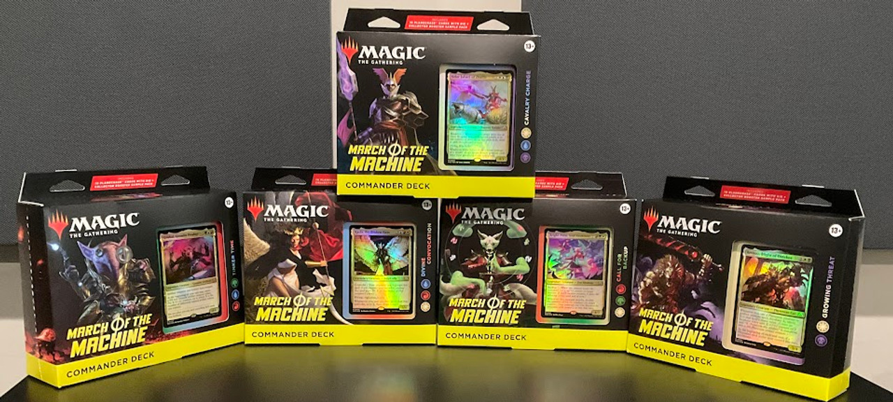 Magic the Gathering: March of the Machine Commander Decks (Set-of-5)