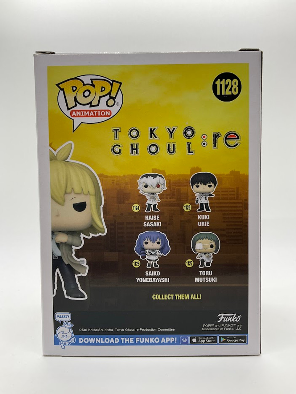 Ginshi Shirazu Funko Pop! Tokyo Ghoul #1128 Funko Specialty Series