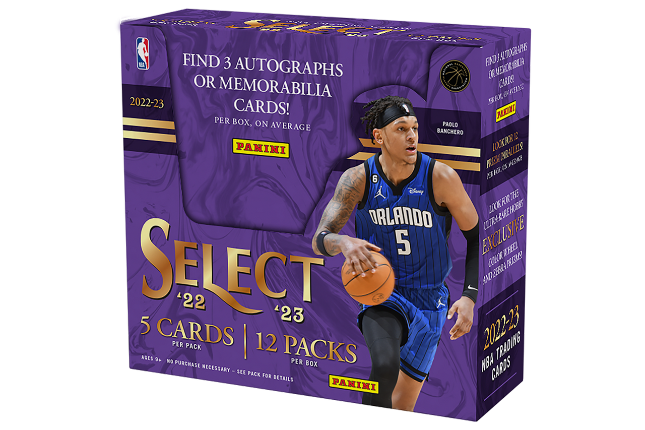 2022-23 Panini Select Basketball Hobby Hybrid Box