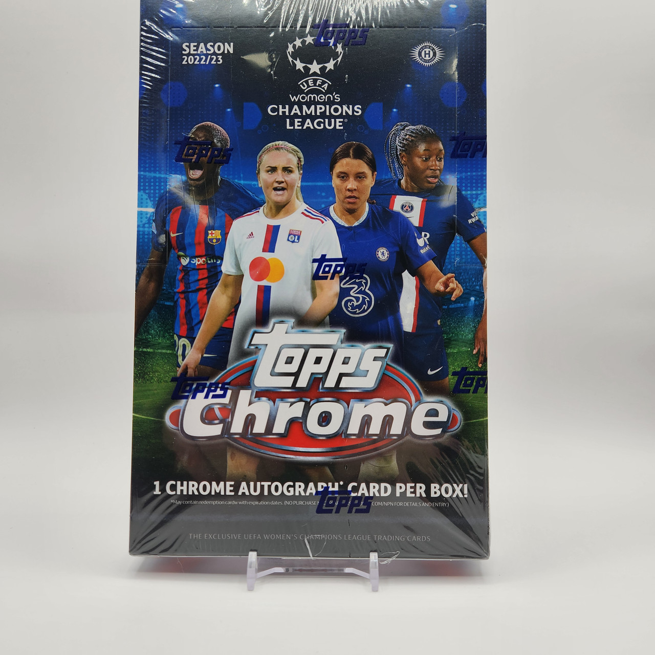 2022-23 Topps Chrome UEFA Women's Champions League Soccer Hobby Box