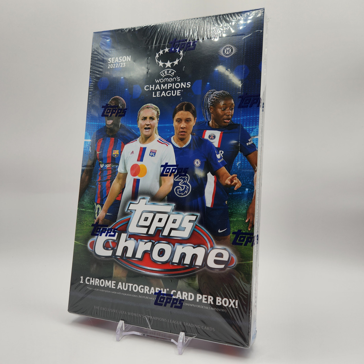 2022-23 Topps UEFA Women's Champions League Chrome Soccer Hobby Box