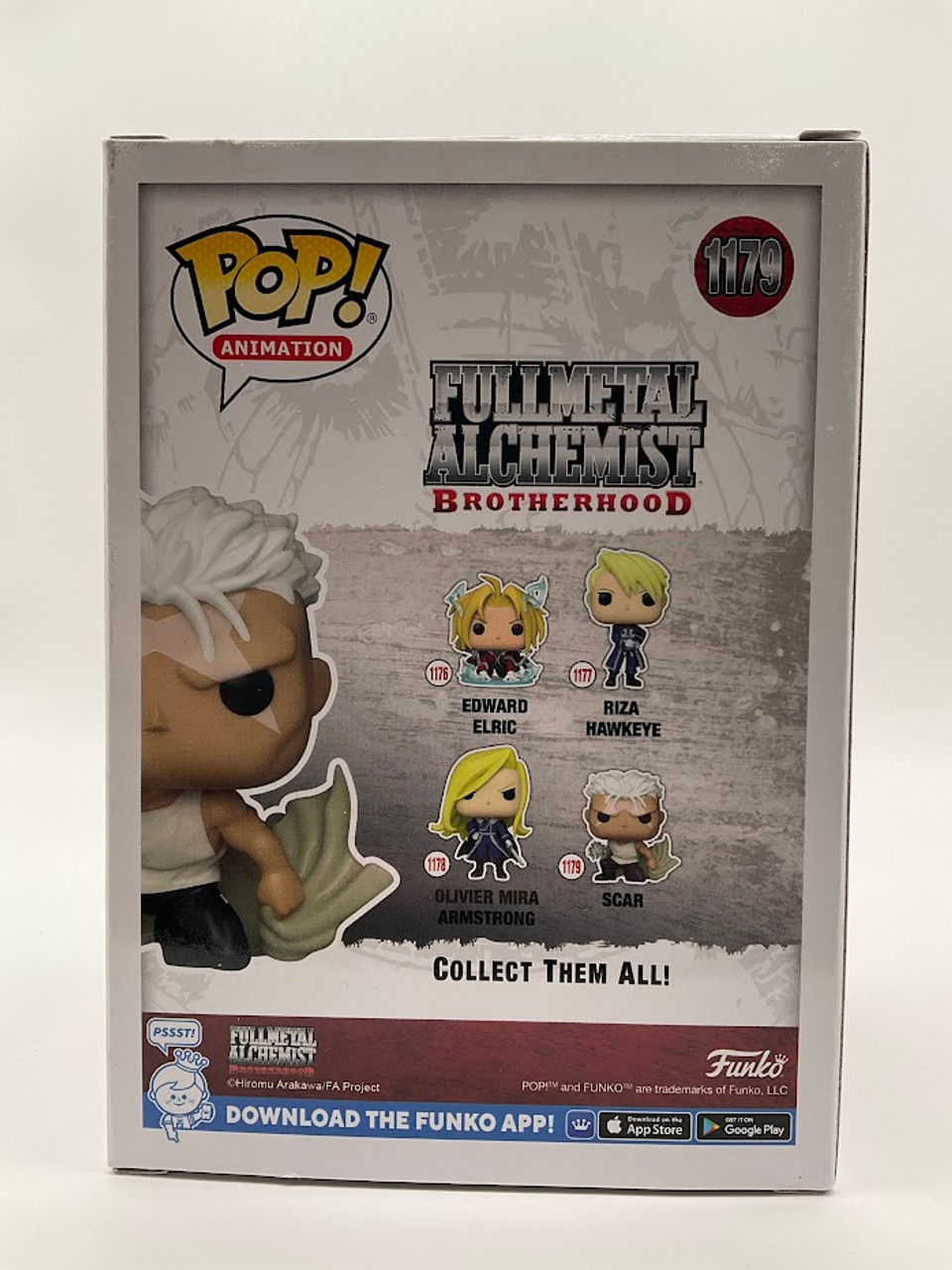 Scar #1179 Funko Pop! Animation FullMetal Alchemist Brotherhood