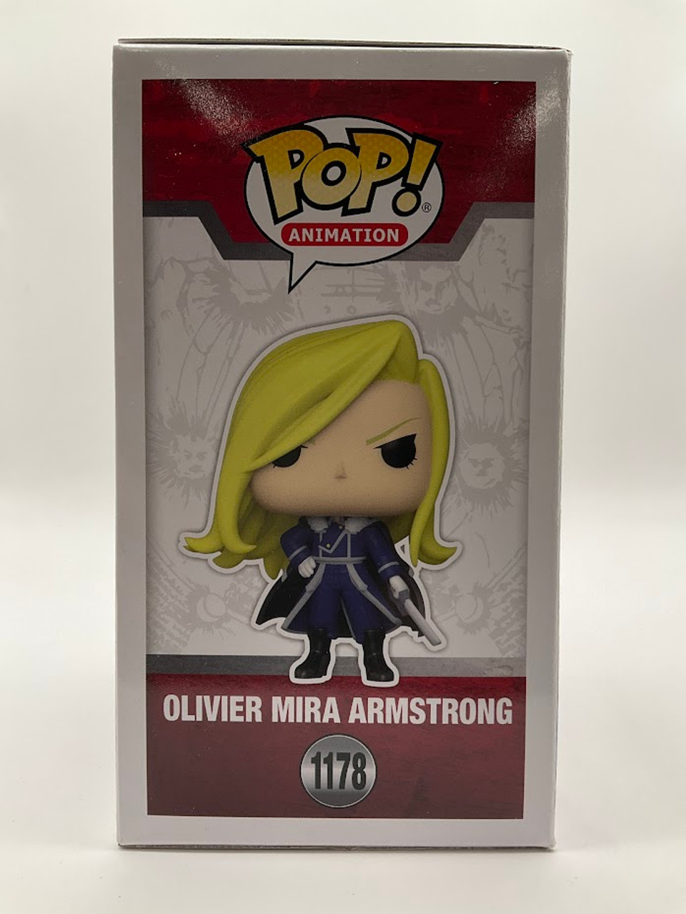 Funko Pop! Vinyl: Fullmetal Alchemist - Olivier Milla Armstrong #1178 for  sale online