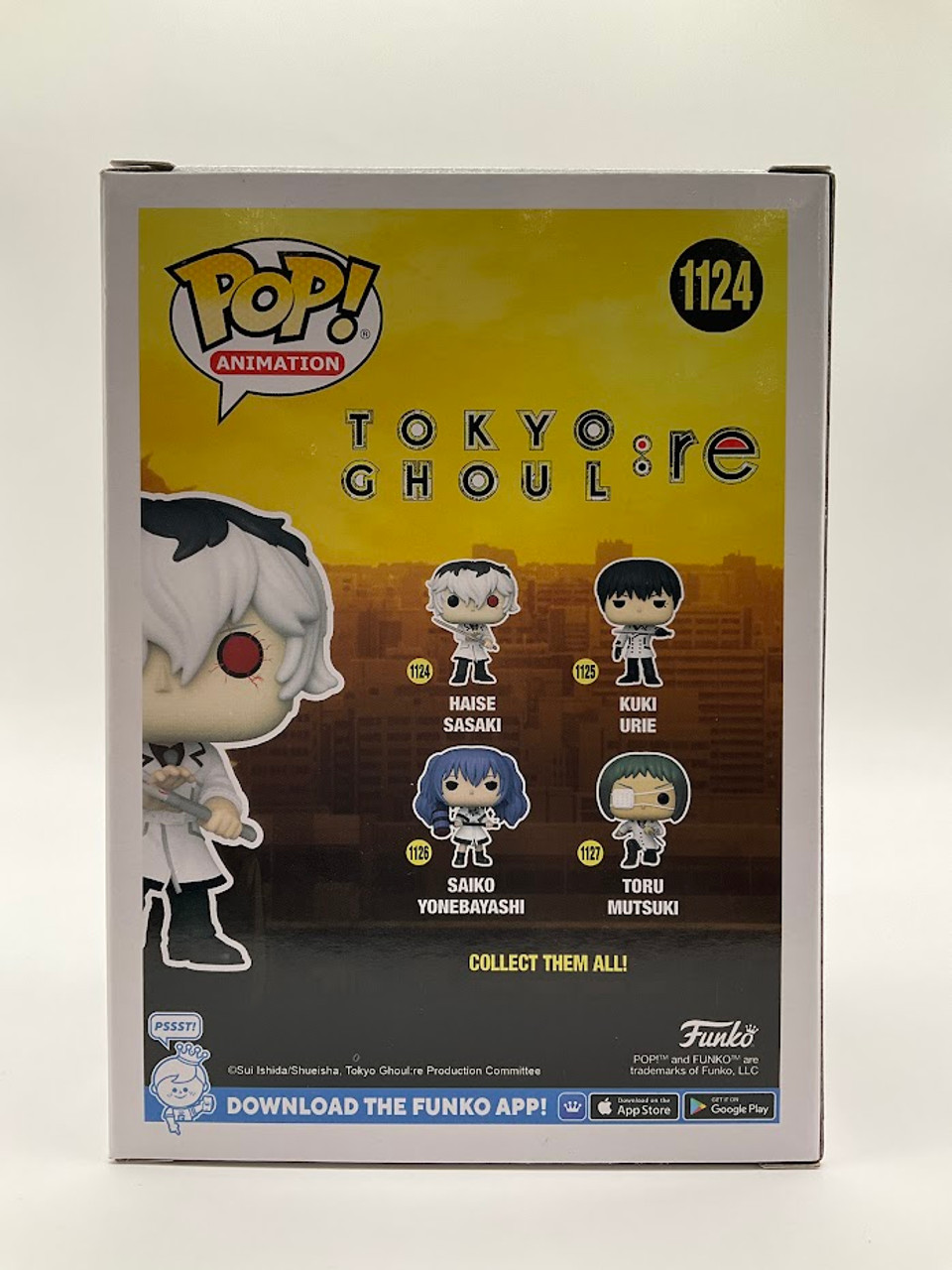 Haise Sasaki Funko Pop! Tokyo Ghoul #1124