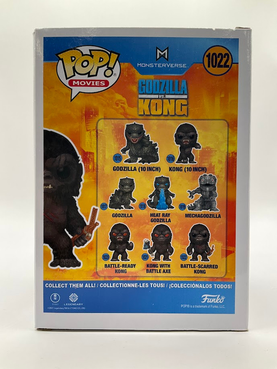 Battle-Scarred Kong Funko Pop! Godzilla vs King Kong #1022