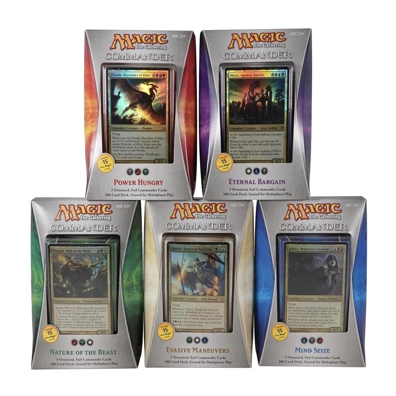 Magic the Gathering: Commander 2013 Decks (Set-of-5)