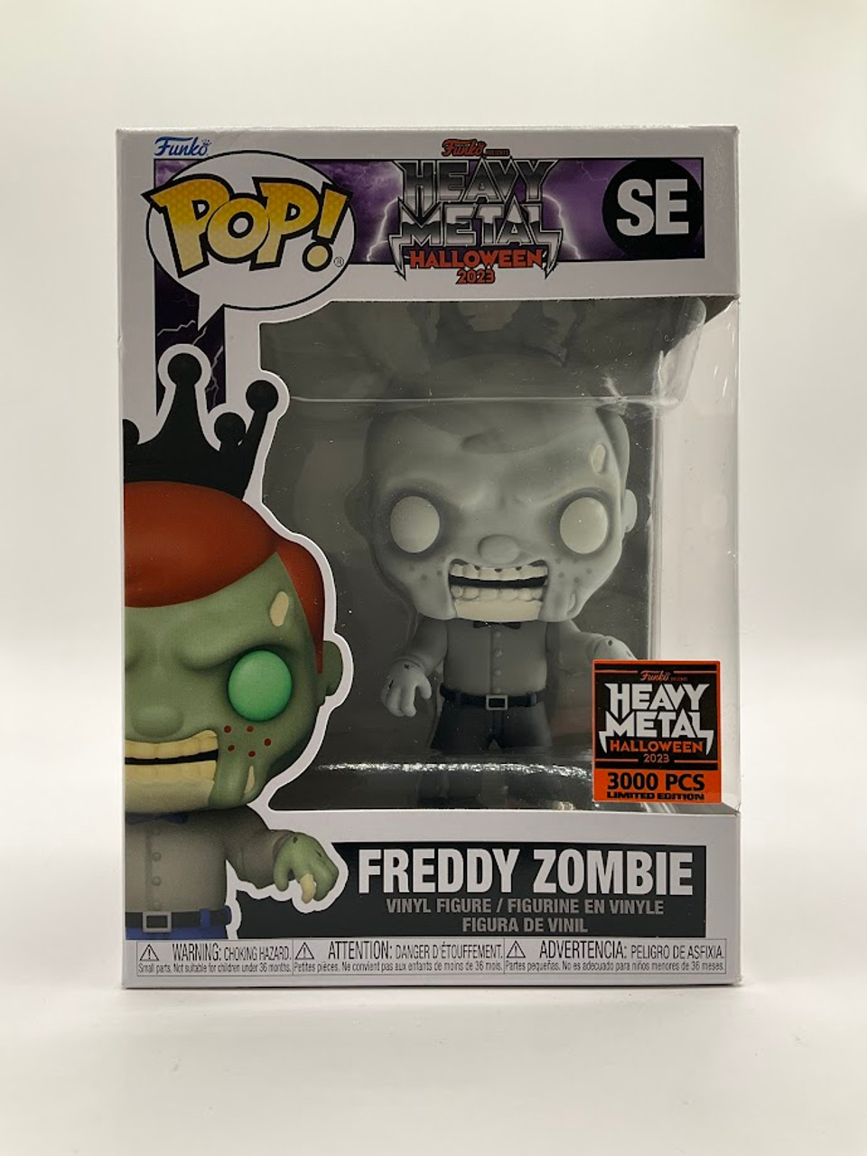 Freddy Zombie Funko Pop! SE Heavy Metal Halloween 2023 3000PCS