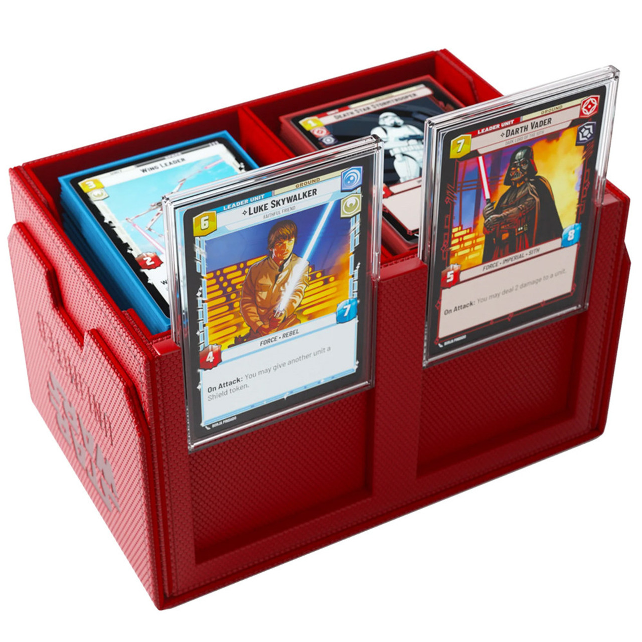 Gamegenic: Star Wars Unlimited Double Deck Pod (Red)