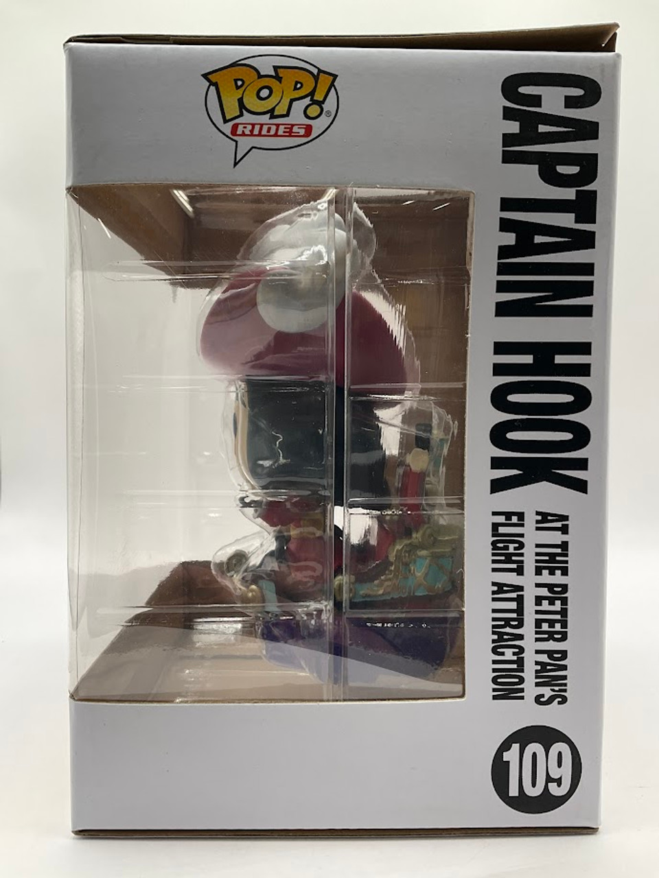 Captain Hook as The Peter Pan's Flight Attraction Funko Pop! Rides #109