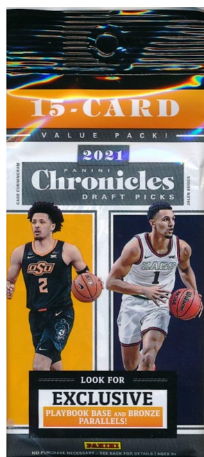 2021 Panini Chronicles Draft Basketball Value Pack/Fat Pack