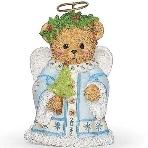 Cherished Teddies Dated 2022 Angel Bell Ornament