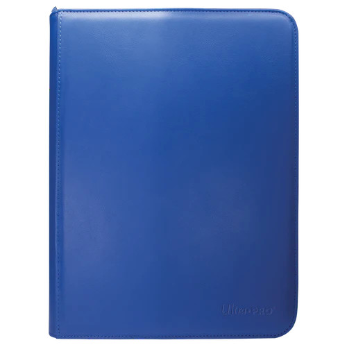Ultra Pro: Vivid 9-Pocket Zippered PRO-Binder (Blue)
