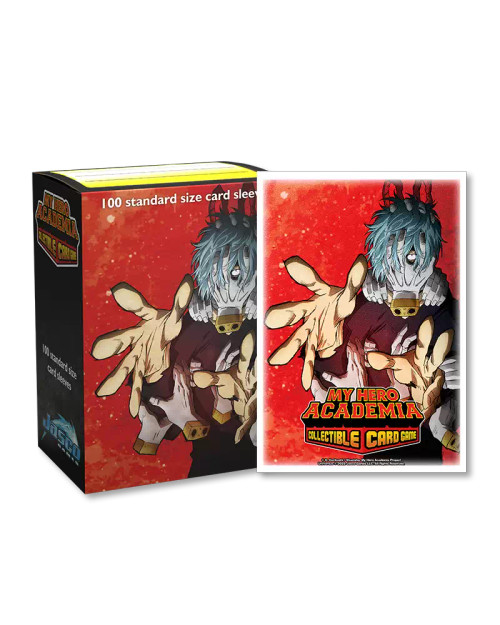 Dragon Shield Standard Sized Card Sleeves 100ct Matte Art My Hero Academia Shigaraki