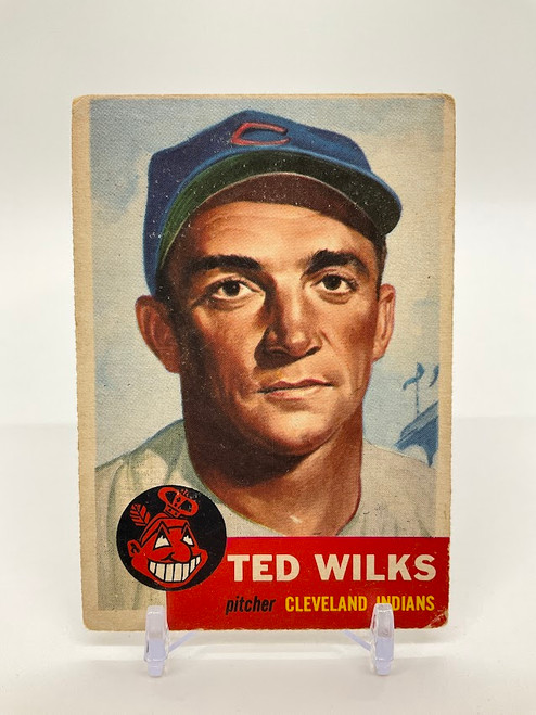 Ted Wilks 1953 Topps #101 Cleveland Indians GD #1