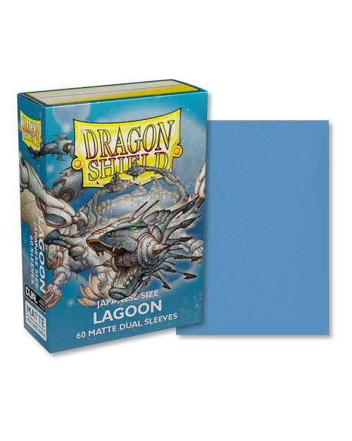 Dragon Shield: 60ct Japanese Sized Dual Matte Lagoon Sleeves