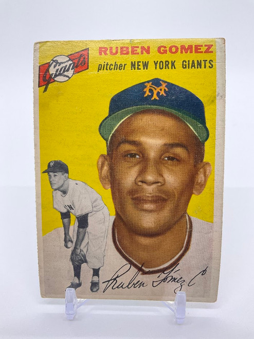 Ruben Gomez 1954 Topps #220 New York Giants VG