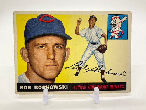 Bob Borkowski 1955 Topps #74 Cincinnati Redlegs VG-EX