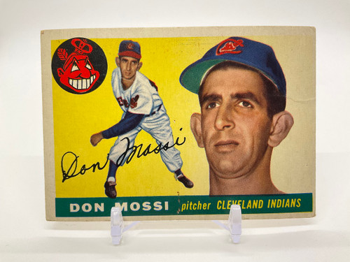 Don Mossi 1955 Topps #85 Cleveland Indians GD