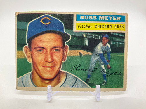 Russ Meyer 1956 Topps #227 Chicago Cubs VG-EX