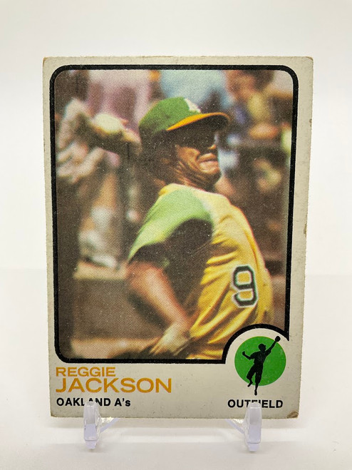 Reggie Jackson 1971 Topps #20 Oakland Athletics VG #3