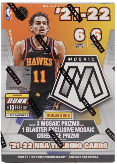 2021-22 Panini Mosaic Basketball Blaster Box (Fanatics)