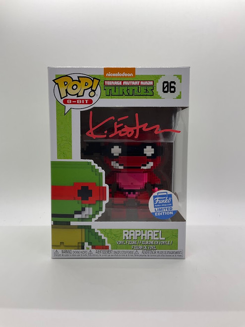 Raphael Funko Pop! TMNT #06 Funko LE Artist Kevin Eastman Auto w/ JSA COA