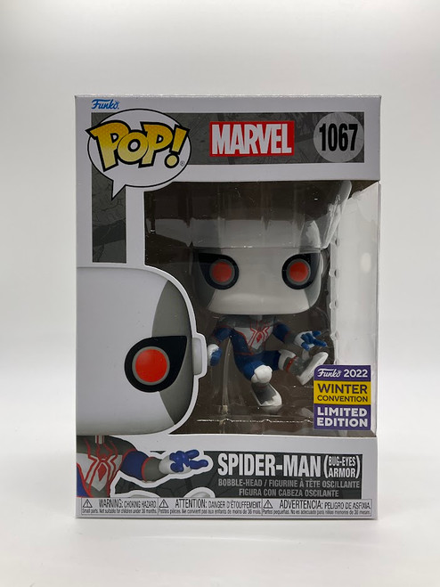 Spider-Man (Bug-Eyes Armor) Funko Pop! Marvel #1067 2022 Winter Convention