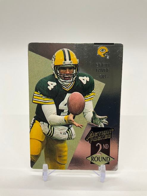 Brett Favre 1993 LBC Sports Action Packed 2nd Round #RU2 Green Bay Packers