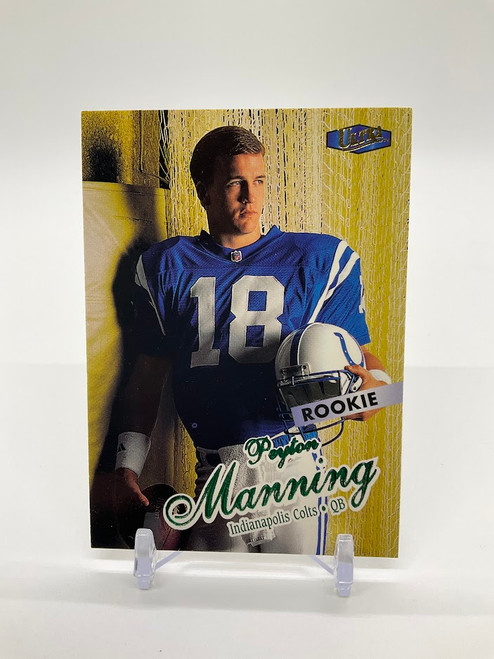 Peyton Manning 1998 Fleer Ultra Rookie Card #416 Indianapolis Colts #1