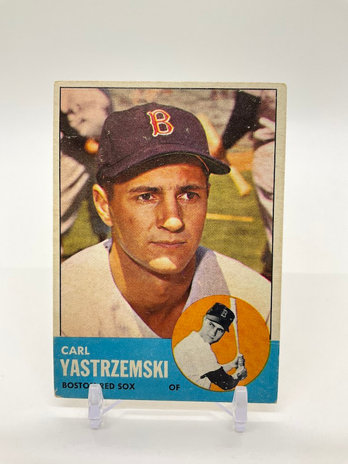 Carl Yastrzemski 1963 Topps #115 Boston Red Sox EX
