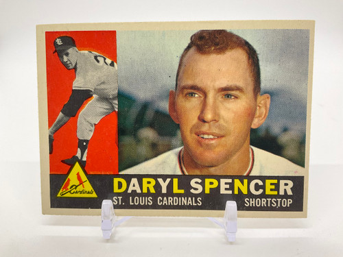Daryl Spencer 1962 Topps #368 St. Louis Cardinals EX
