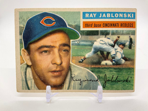 Ray Jablonski 1956 Topps #86 Cincinnati Redlegs VG #3