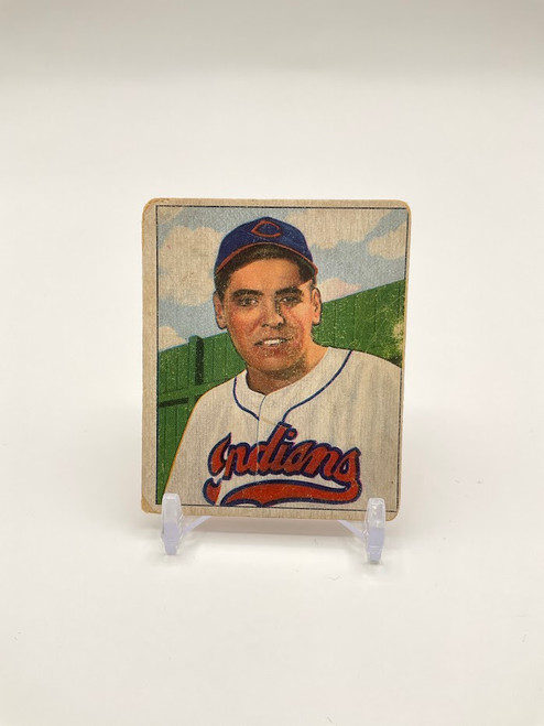 Mike Garcia 1950 Bowman Rookie Card #147 Cleveland Indians GD