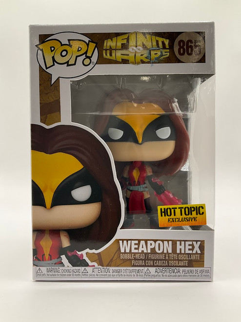 Weapon Hex Funko Pop! Infinity Warps #865 Hot Topic Exclusive