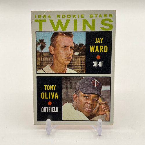 Jay Ward / Tony Oliva 1964 Topps Rookie Stars #116 Minnesota Twins VG-EX #3