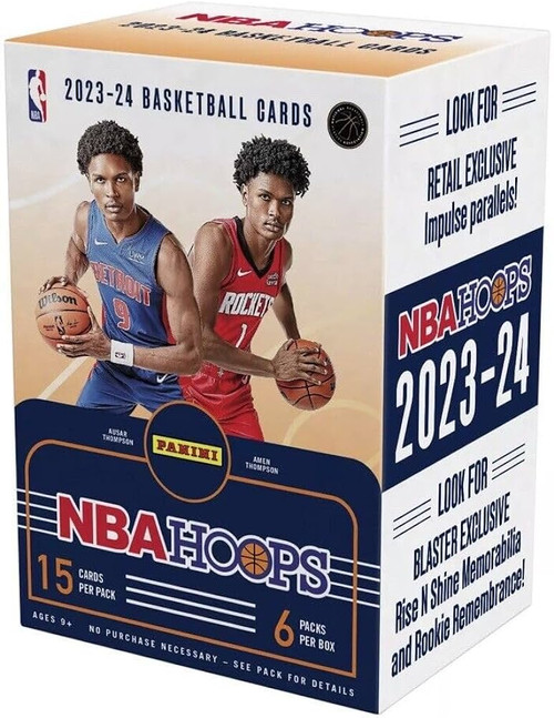 2023-24 PANINI NBA HOOPS BASKETBALL CARD RETAIL VALUE/FAT PACK RIP