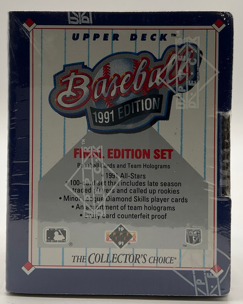 1991 Upper Deck Final Edition Baseball Factory Set