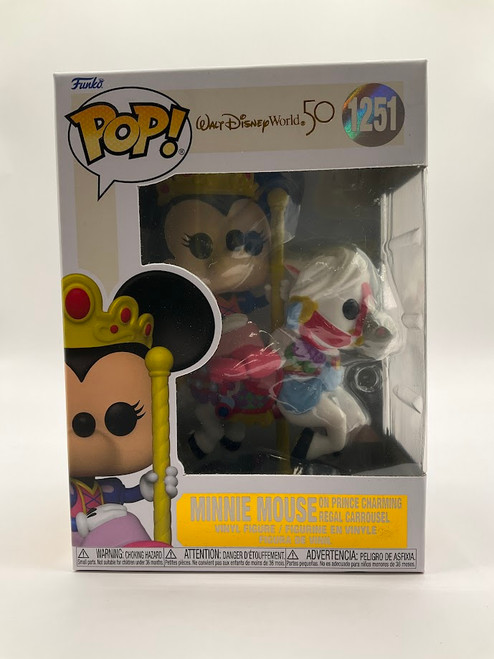 Minnie Mouse on Prince Charming Regal Carrousel Funko Pop! Disney World 50 #1251