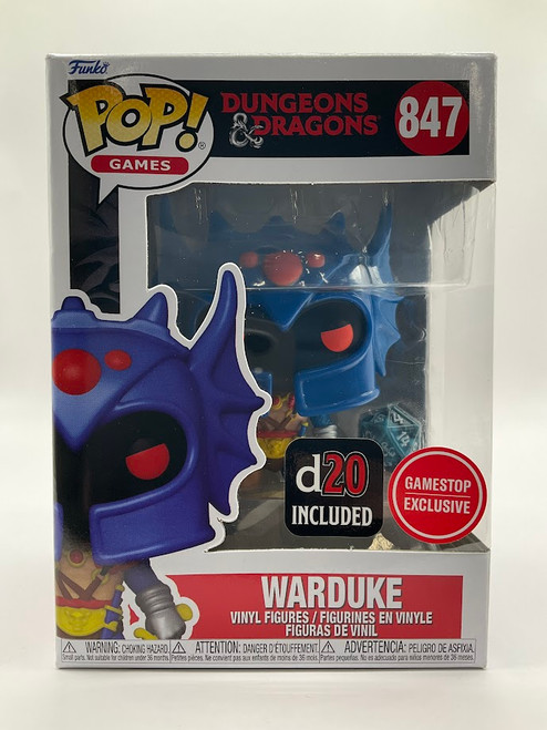 Warduke Funko Pop! Dungeons & Dragons #874 GameStop Exclusive